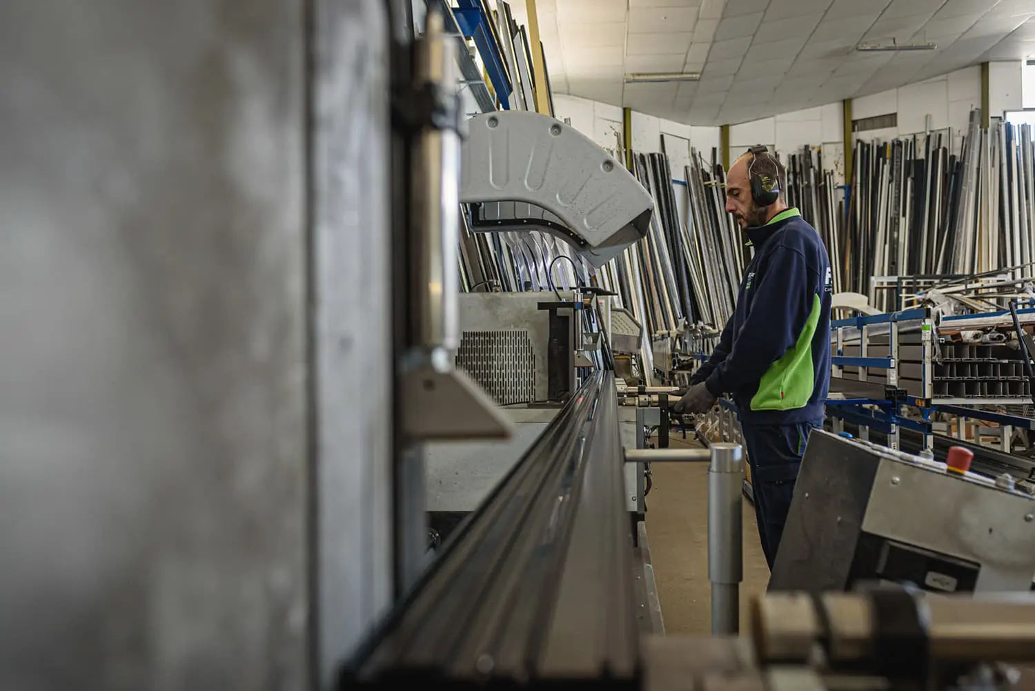 Corte material FJimenez Canicio fotografia