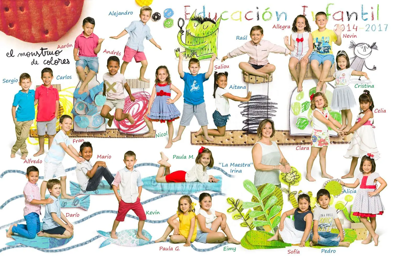 El monstruo de los colores Version 01 2017 Canicio Fotografia