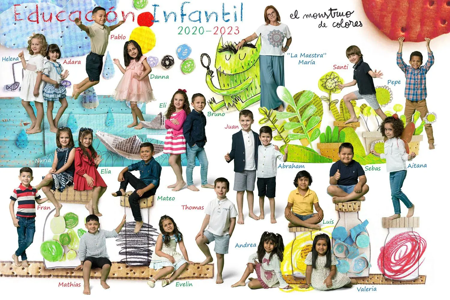 El monstruo de los colores Version 02 2023 Canicio Fotografia