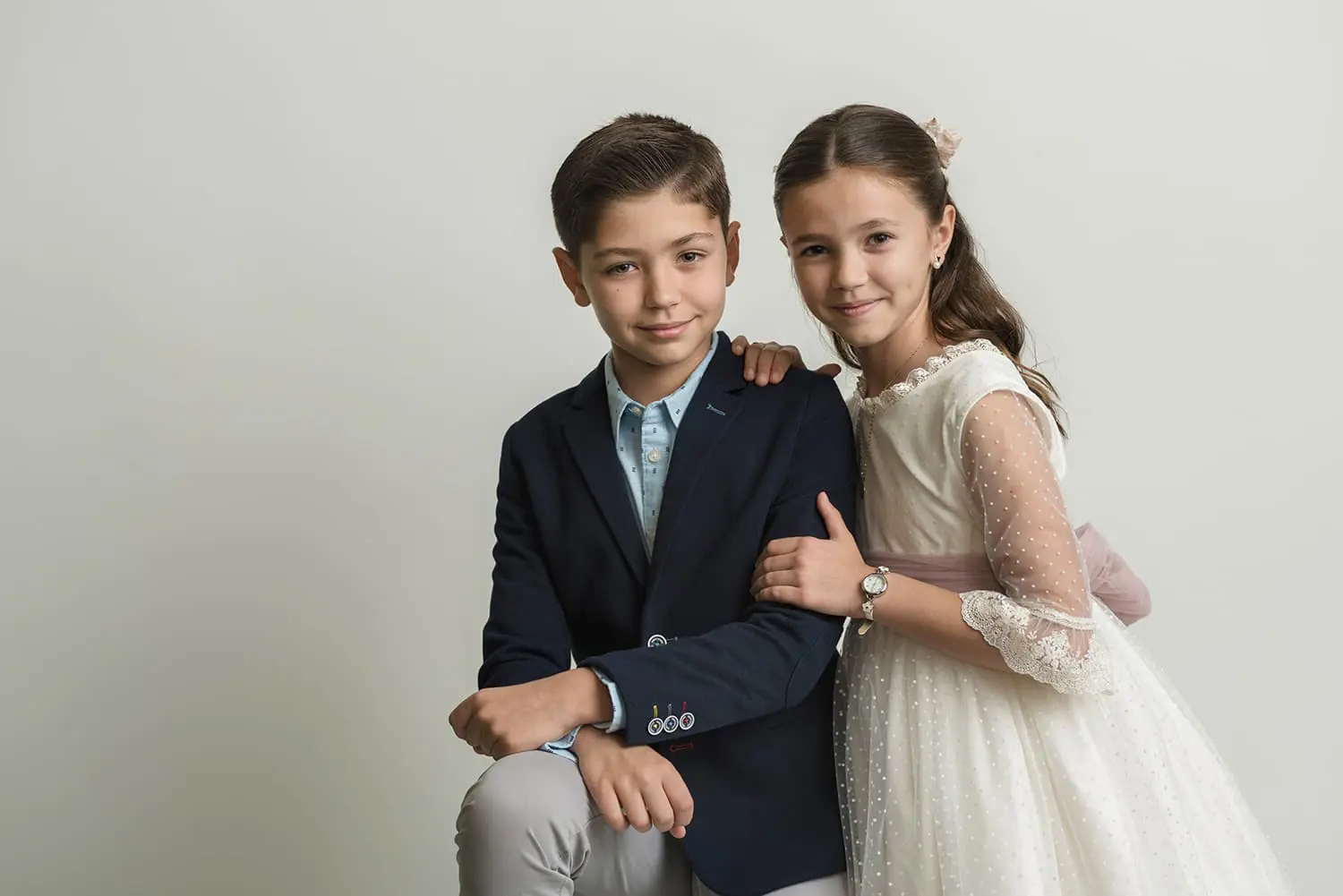 Hermanos juntos comunion Canicio Jumilla