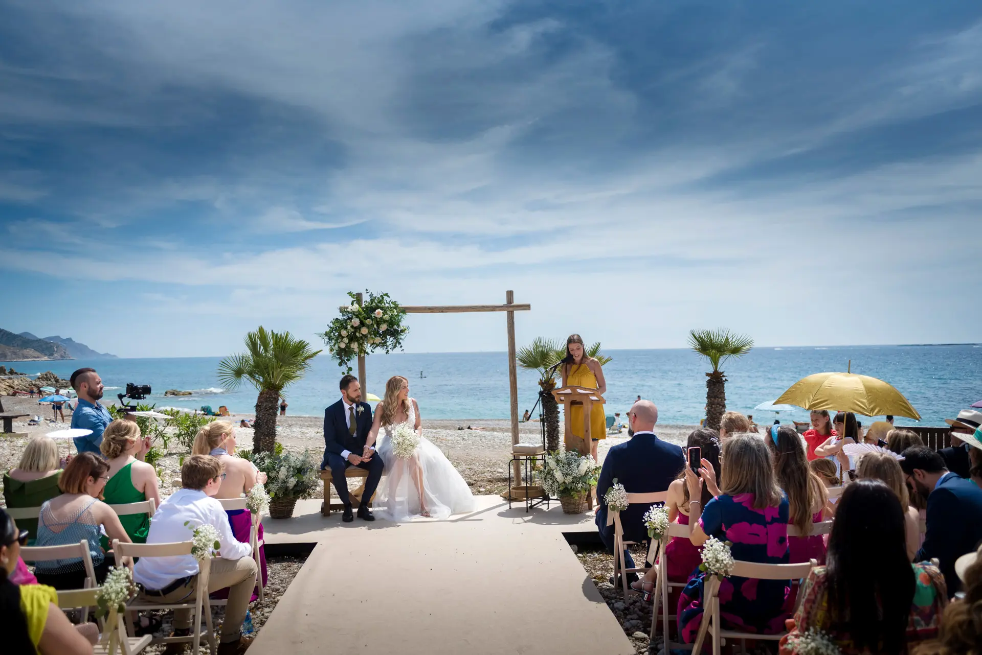 fotografia boda playa murcia exterior dia soleado