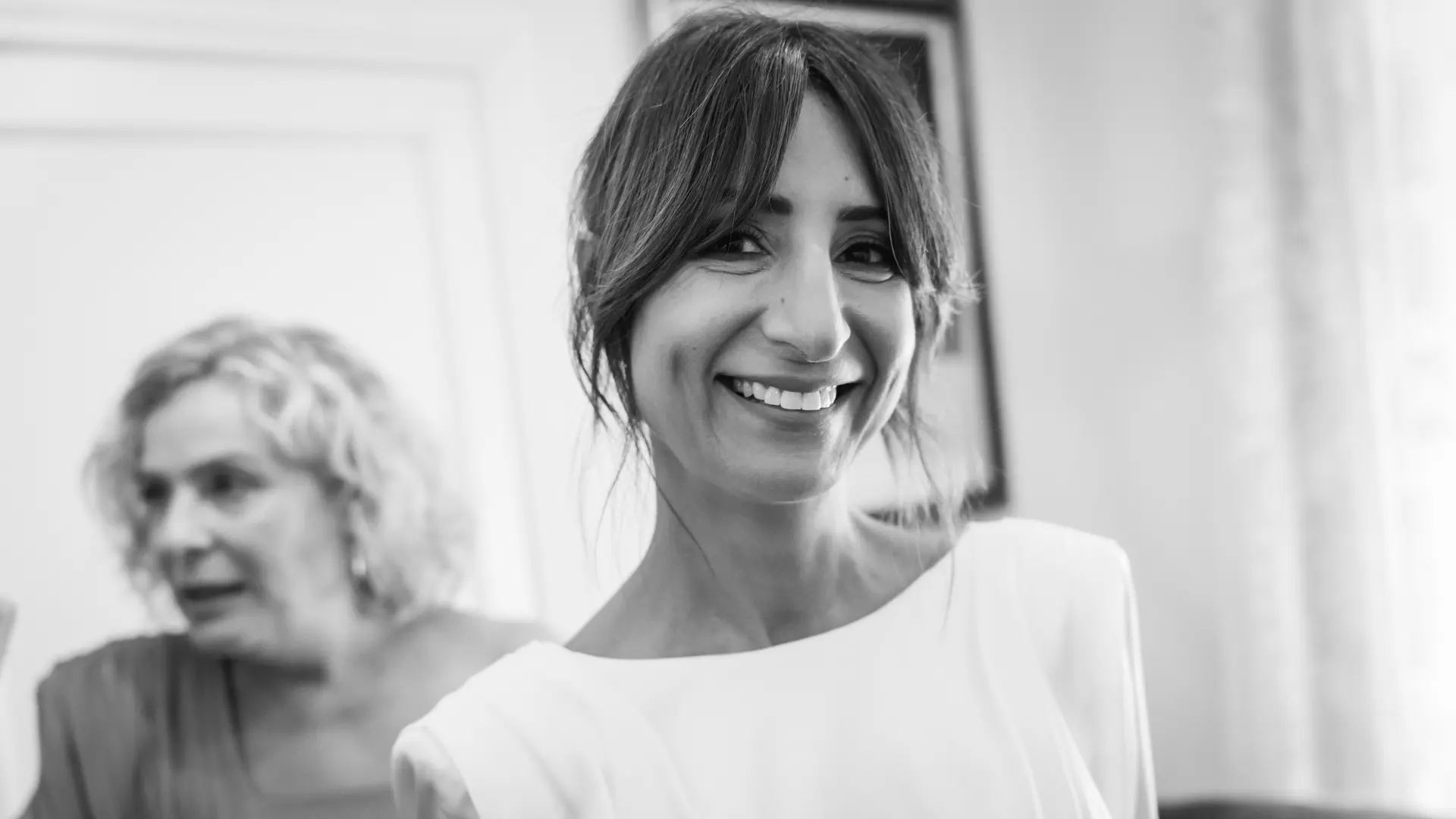 fotografia casa de la novia guapa